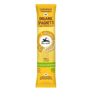 Mì Ý Hữu Cơ, Organic Spaghetti, 100% Italian Durum Wheat (500g) - ALCE NERO
